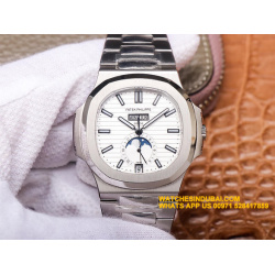 Patek Philippe Nautilus 5726/1A silvery white dial SWISS ETA SUPER MASTER WATCH
