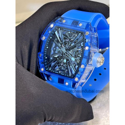Richard Mille RM 12-01 blue Strap super clone 1:1 watches in dubai at watchesindubai.com