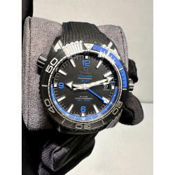 buy Omega sea master GMT black with blue marking super clone replica watches in dubai at watchesindubai.com