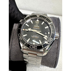 price of Omega sea master black dial  metal strap super clone replica watches in dubai 