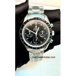 price of Omega speed master proffessional black dial cronograph super clone replica watches in dubai at watchesindubai.com
