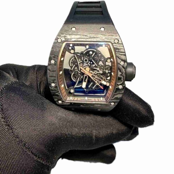 RICHARD MILLE RM 055 black carbon with rosegold marking super clone 1:1 Slim watch