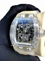 Richard Mille RM 56-02 Tourbillon transparent Sapphire super clone 1:1 watch