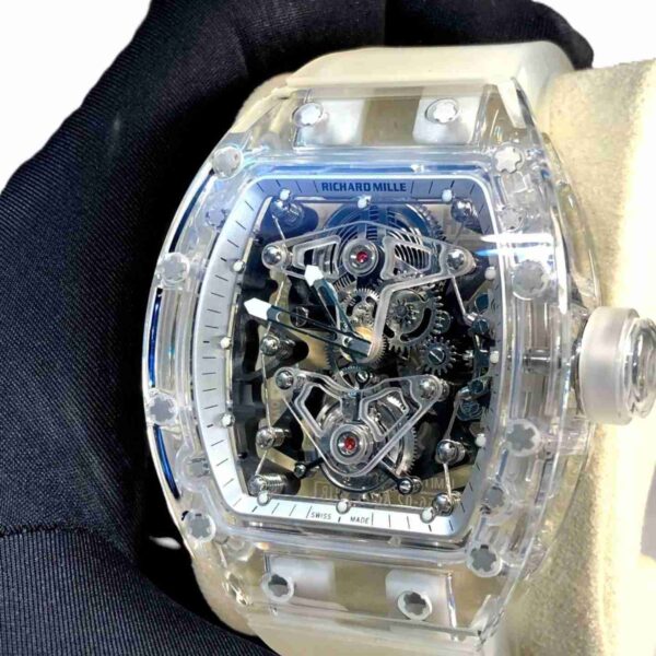 Richard Mille RM 56-02 Tourbillon transparent Sapphire super clone 1:1 watch