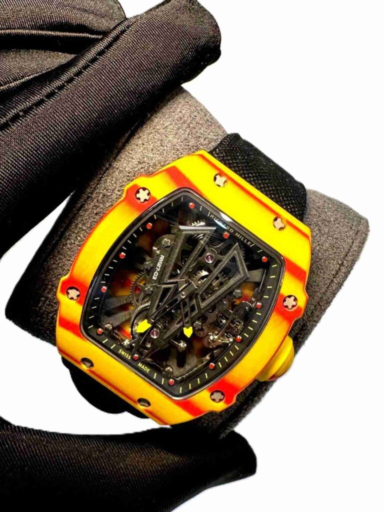 RICHARD MILLE RM 27-03 with Black Velcro strap super Clone 1:1 watch with working tourbillon
