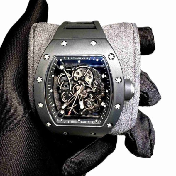 RICHARD MILLE RM 055 Black super clone 1:1 Slim watch with complete working