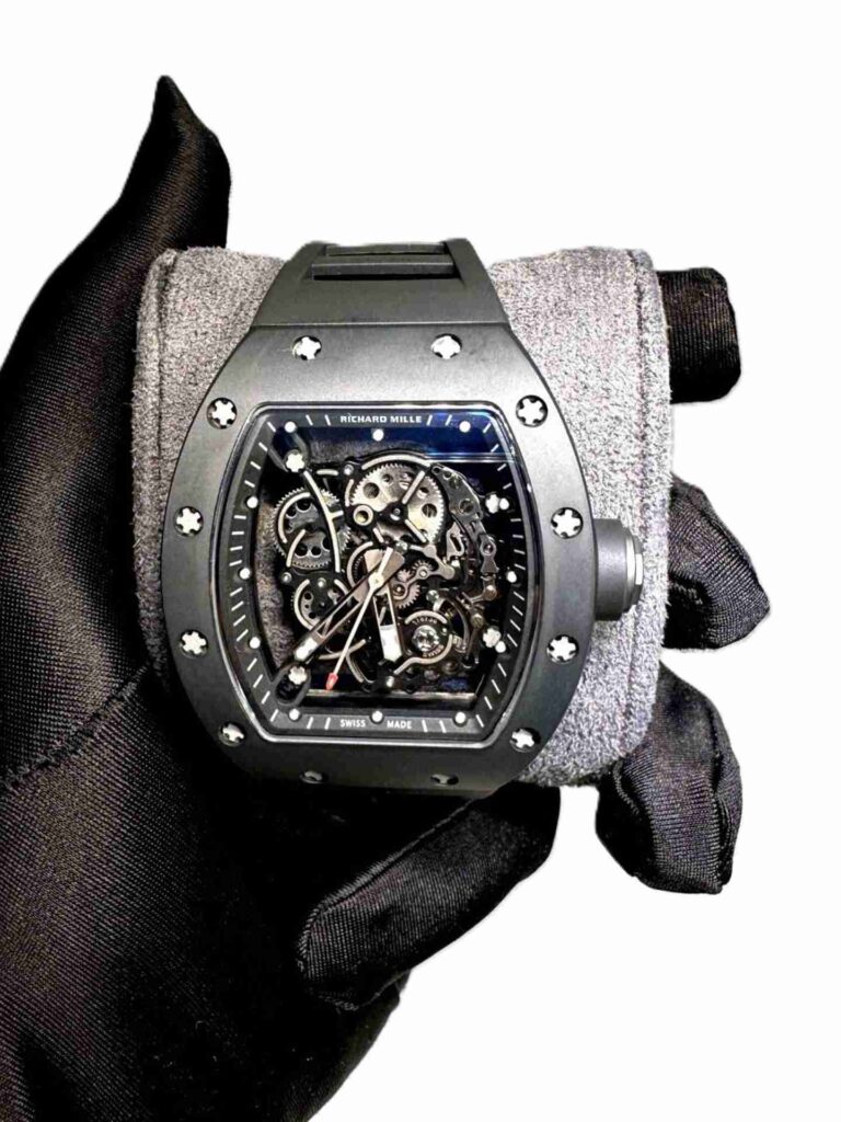 RICHARD MILLE RM 055 Black super clone 1:1 Slim watch with complete working