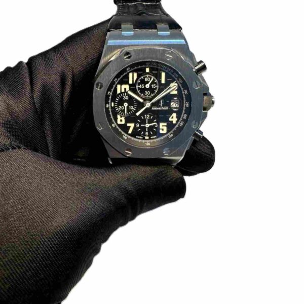 Audemars Piguet Royal Oak Offshore black dial black strap 1:1 Super clone watch