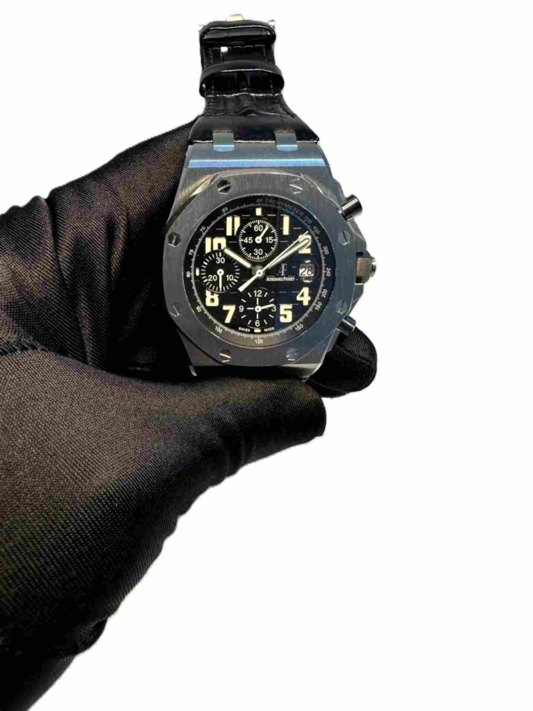 Audemars Piguet Royal Oak Offshore black dial black strap 1:1 Super clone watch