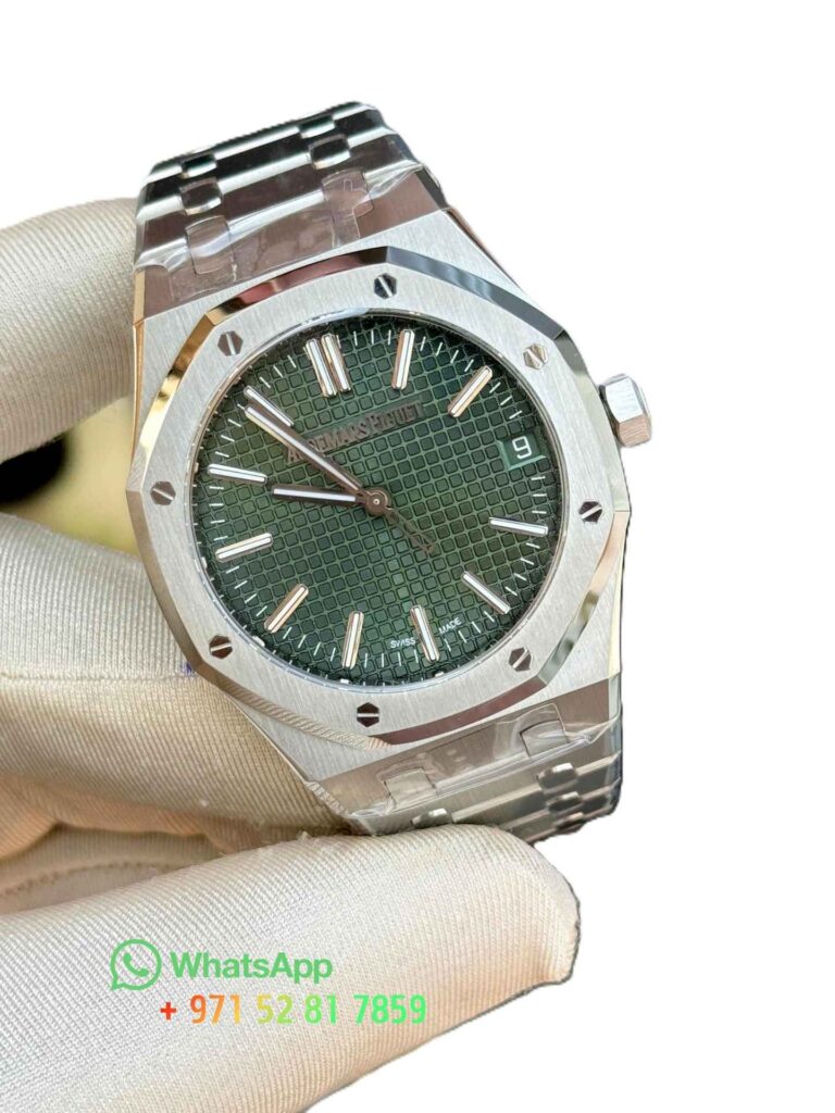 Audemars Piguet royal oak 15500 model olive green dial super clone