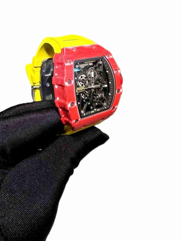 Richard Mille RM 35-02 Red and yellow slim super clone watch