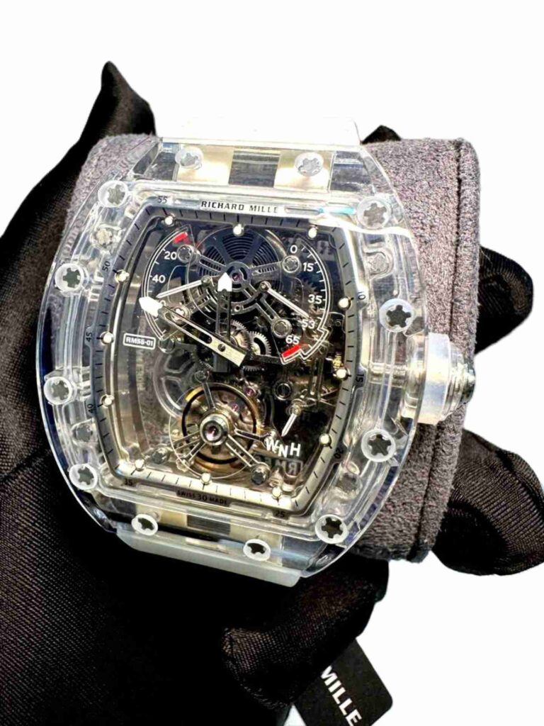 Richard Mille RM 56-01 sapphire crystal tourbillon complete working super clone watch