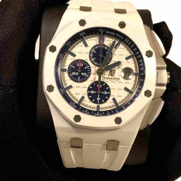 Audemars Piquet Royal Oak Offshore white Dial white ceramic case 1:1 Super clone watch