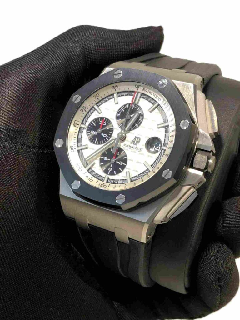 Audemars Piguet Royal Oak Off Shore white dial rubber strap super master clone watch
