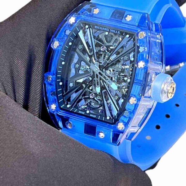 Richard Mille RM 12-01 blue Strap super clone 1:1 watch