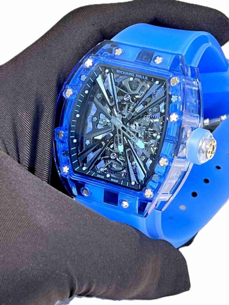 Richard Mille RM 12-01 blue Strap super clone 1:1 watch