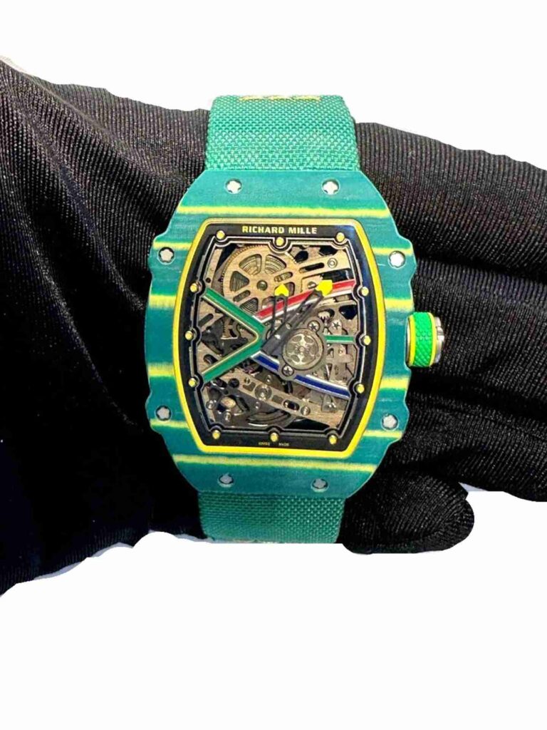 RICHARD MILLE RM 67-02 GREEN ULTRA SLIM SUPER CLONE WATCHES IN DUBAI