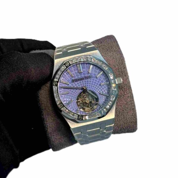 Audemars Piguet Royal Oak TOURBILLON EXTRA-THIN Violet dial 1:1 Super clone WATCH