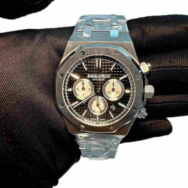 Audemars Piguet Royal Oak black dial chronograph 1:1 super clone watch