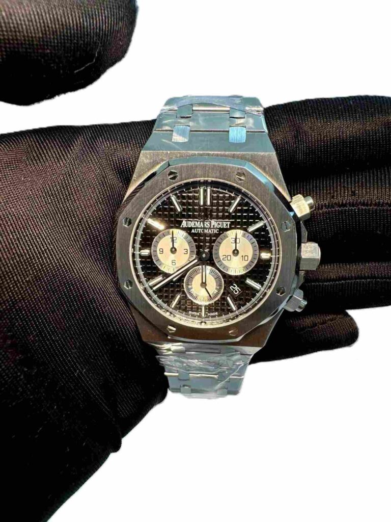 Audemars Piguet Royal Oak black dial chronograph 1:1 super clone watch