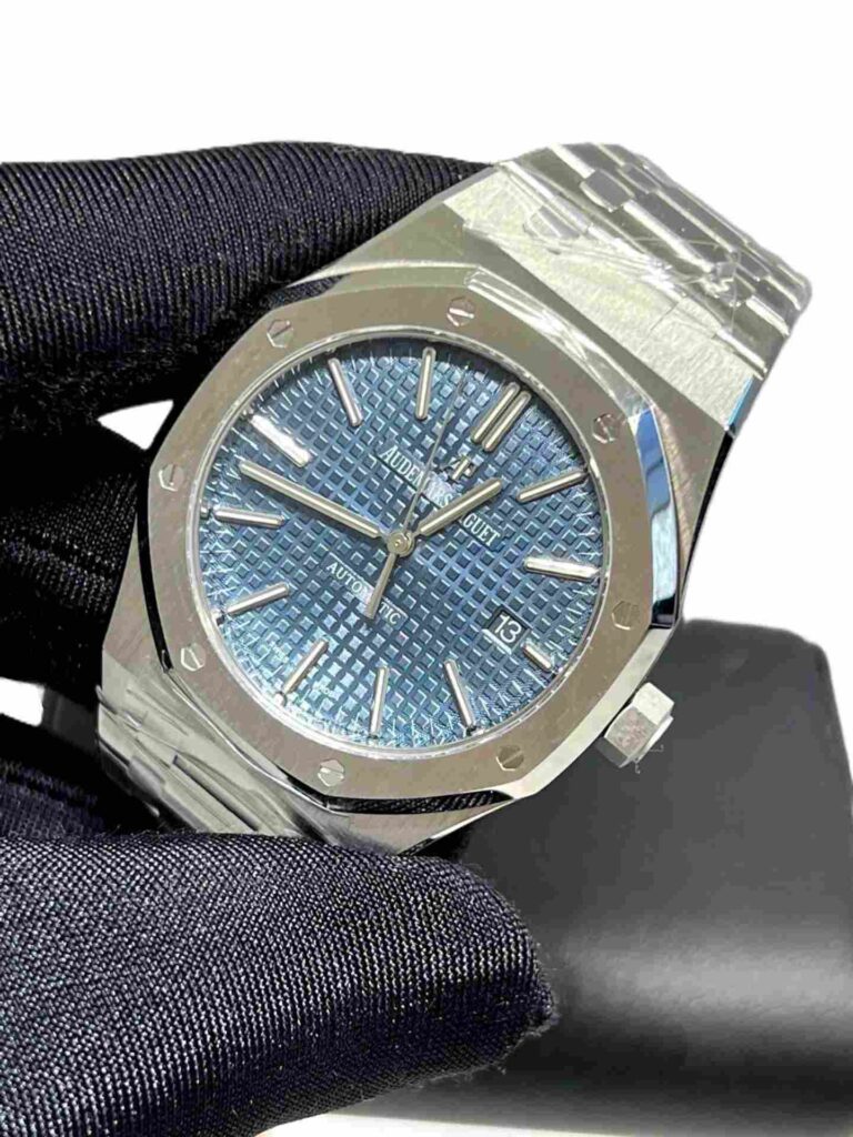 Audemars Piguet Royal Oak blue Dial 15400 model super master clone watch