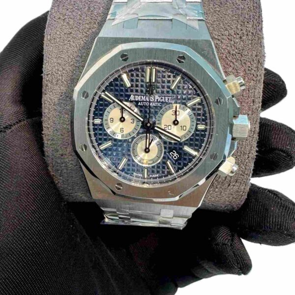 Audemars Piguet Royal Oak blue dial cronograph 1:1 super clone watch