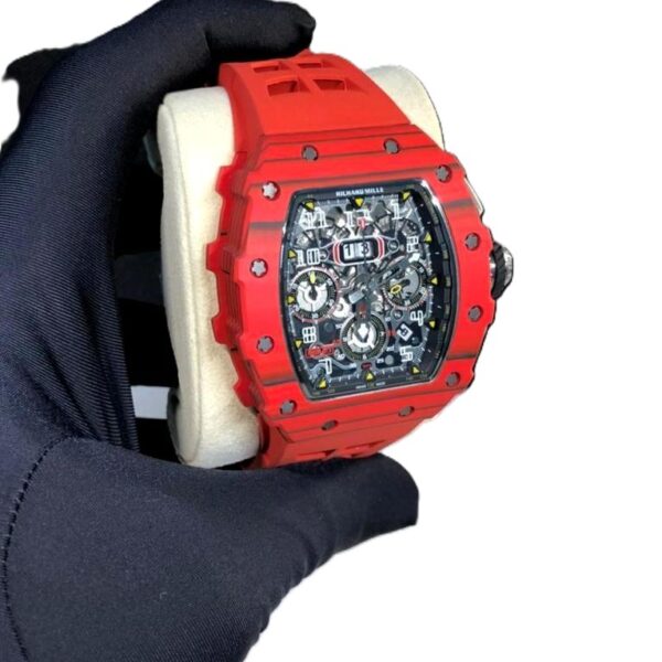 Richard Mille RM 011 Red super clone watches in dubai