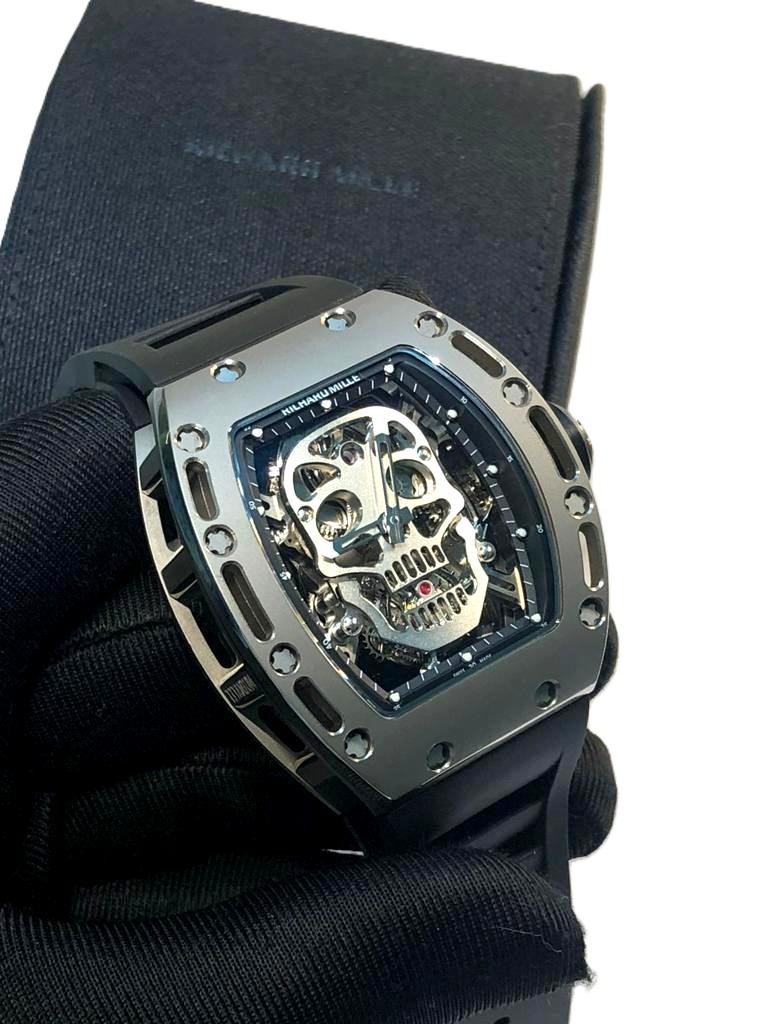 Richard Mille RM52 Skull working tourbillon super clone 1:1 watch