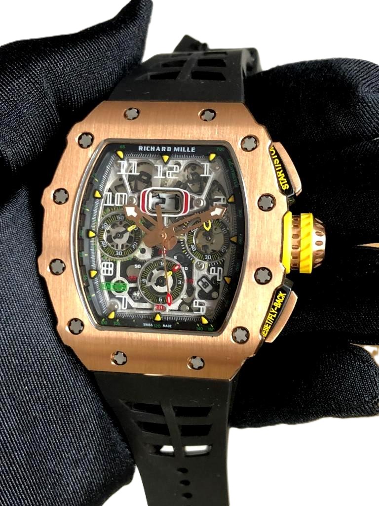 RICHARD MILLE RM 11-03 18K ROSE GOLD super clone 1:1 watch