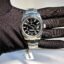 ROLEX SKY DWELLER BLACK DIAL FULL STEEL OYSTER SUPER CLONE WATCH