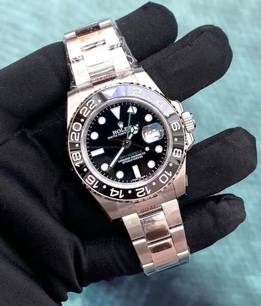 Rolex GMT-Master II Black dial With Oyster Bracelet super clone watches in dubai