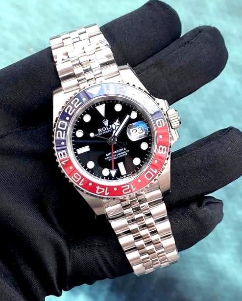 Rolex GMT-Master II Pepsi jubilee bracelet super clone watches in dubai