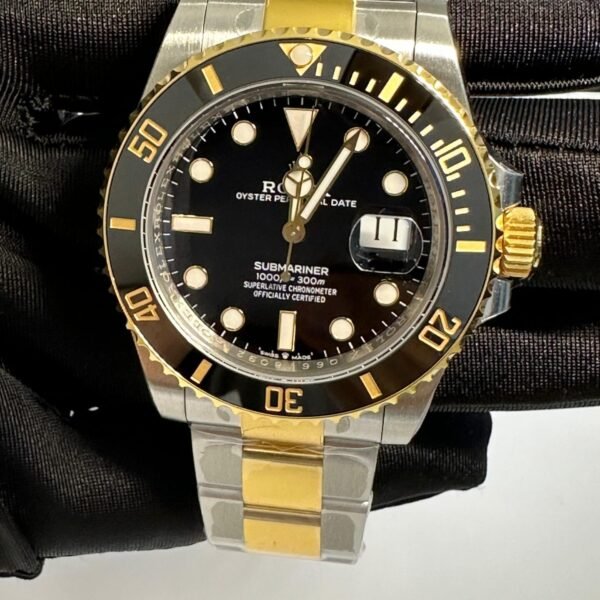 Rolex Submariner Two-Tone Black Dial