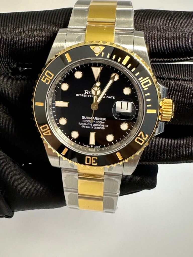 Rolex Submariner Two-Tone Black Dial