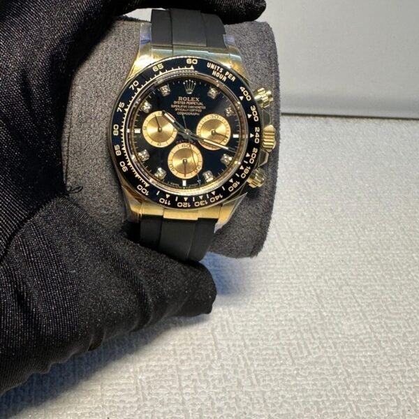 Clone Rolex Cosmograph Daytona Black Diamond Dial