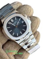 PATEK PHILIPPE NAUTILUS BLACK BLUE DIAL SLIM SUPER CLONE WATCHES IN DUBAI