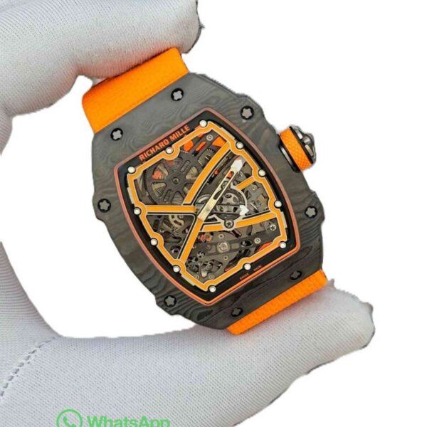 Richard Mille RM67-02 McLaren Carbon case super clone watch complete working