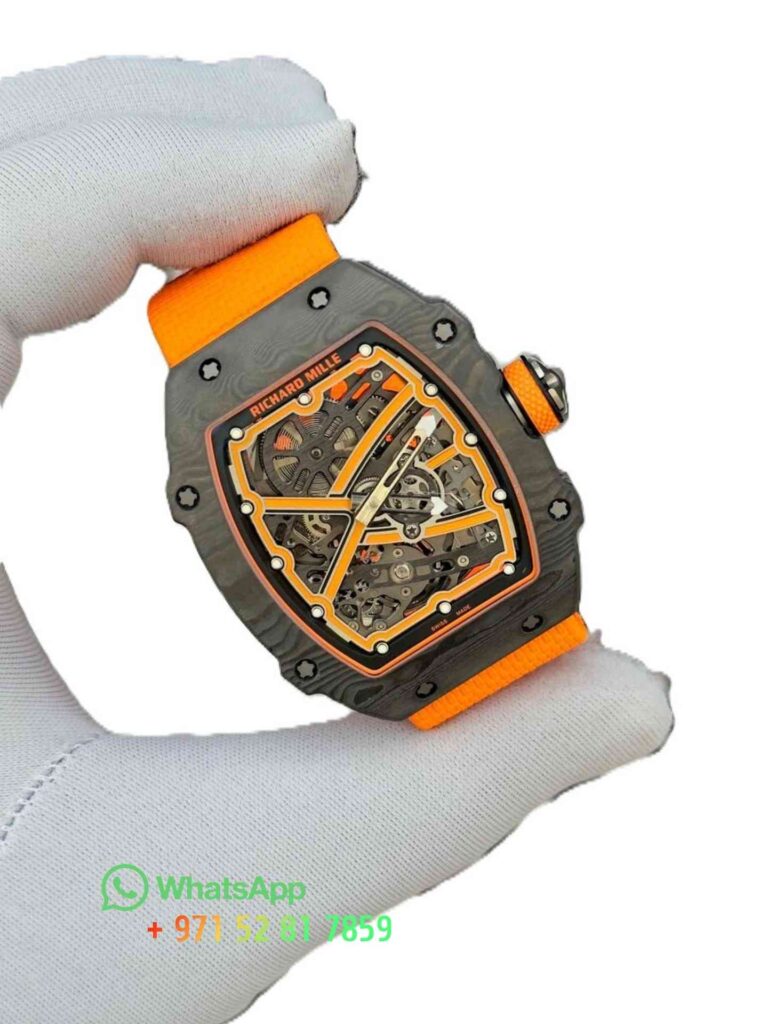 Richard Mille RM67-02 McLaren Carbon case super clone watch complete working