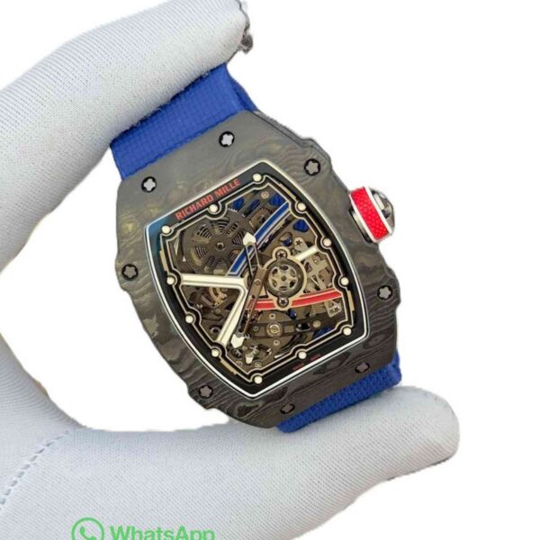 Richard Mille RM67-02 Sebastien Ogier carbon case super clone watch complete working