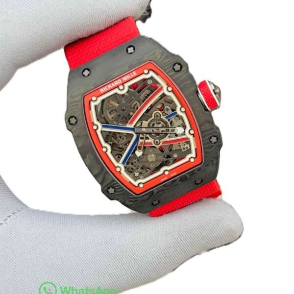Richard Mille RM67-02 Sebastien Ogier Red super clone watches in dubai complete working