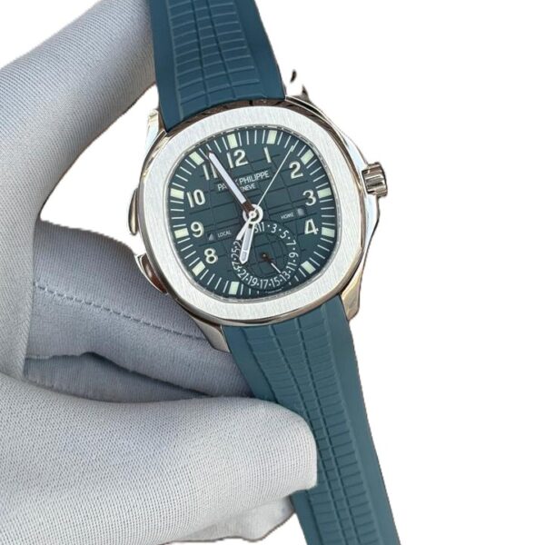 Patek Philippe Aquanaut Chronograph blue & Grey Complete Working SUPER CLONE WATCH