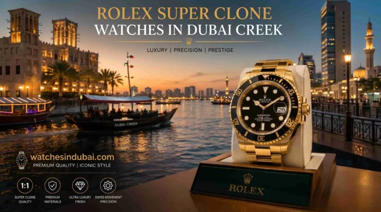 Rolex Super Clone Watches in Dubai Creek