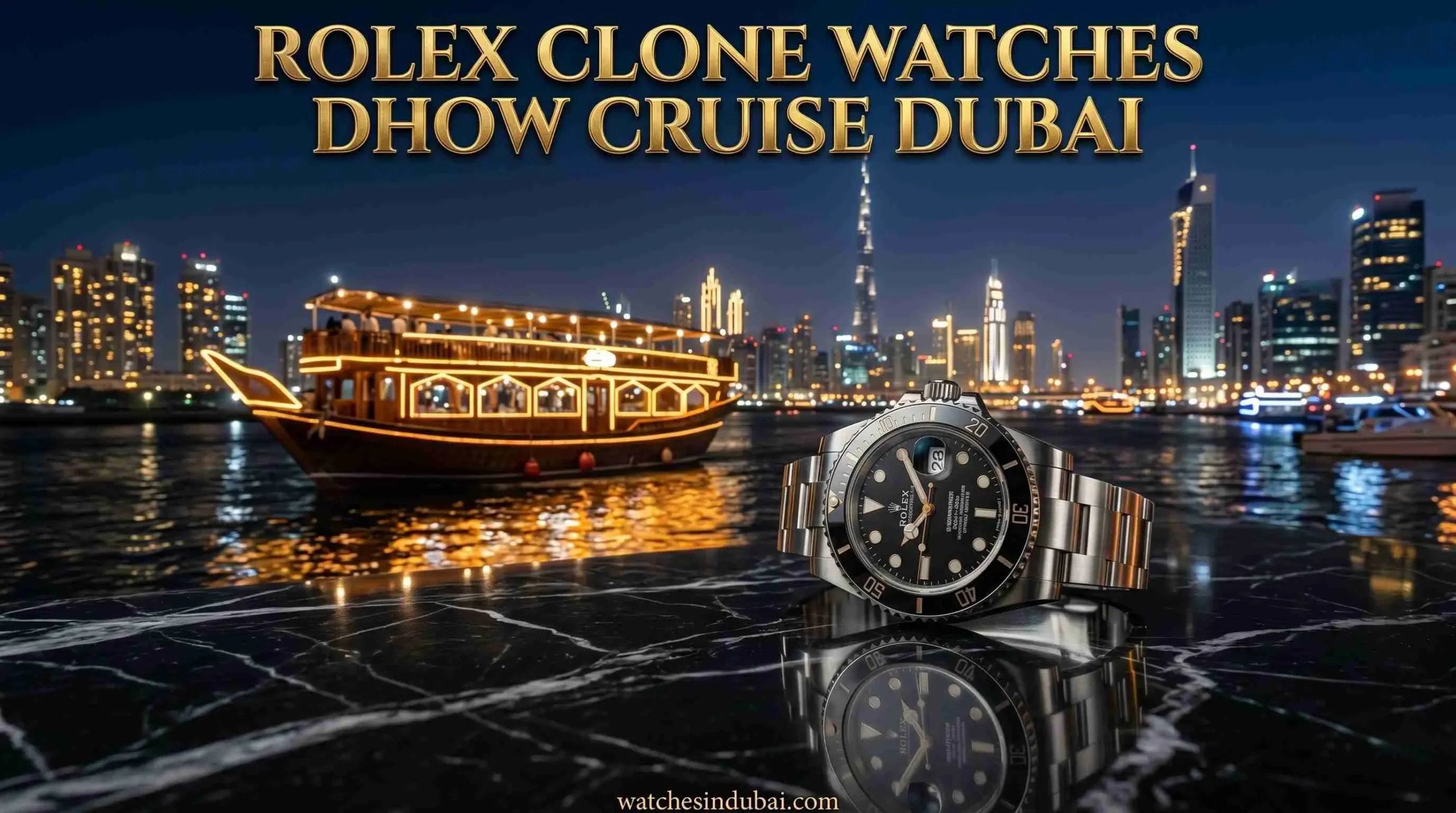 Rolex Clone Watches Dhow Cruise Dubai