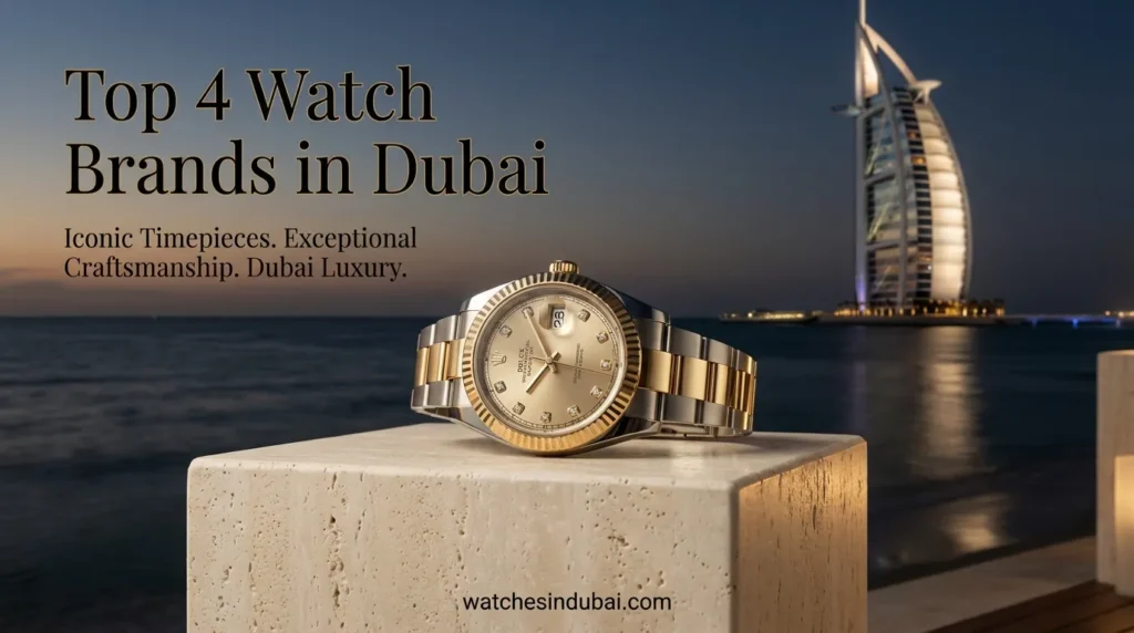 Top 4 Watch Brands in Dubai