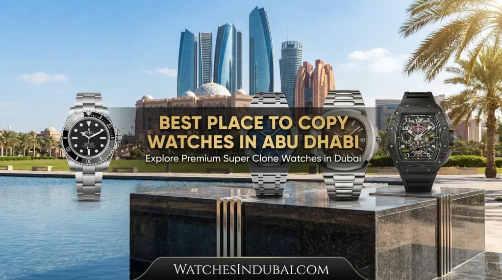 Best Place to Copy Watches in Abu Dhabi