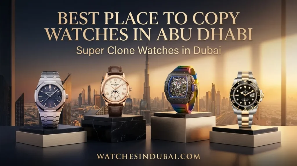 Top 4 Watch Brands in Dubai