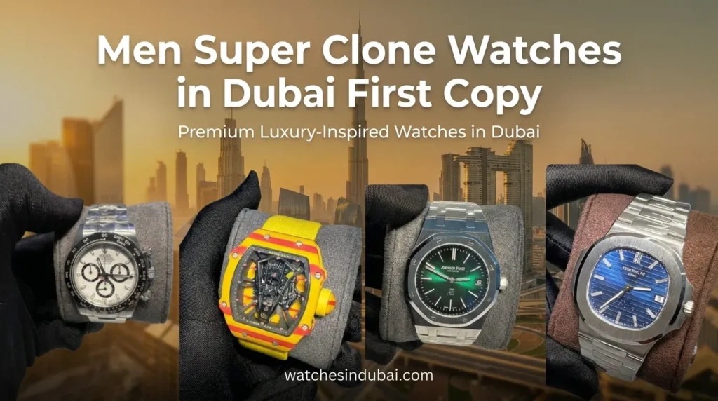 Men's Super Clone Watches in Dubai First Copy