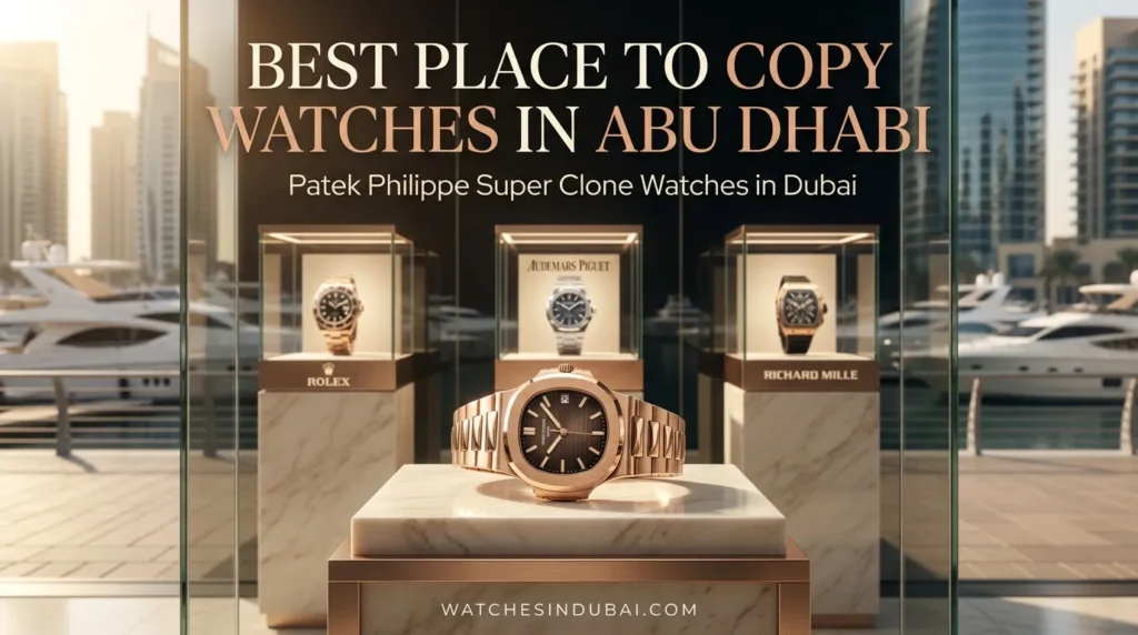 Best Place to Copy Watches in Abu Dhabi