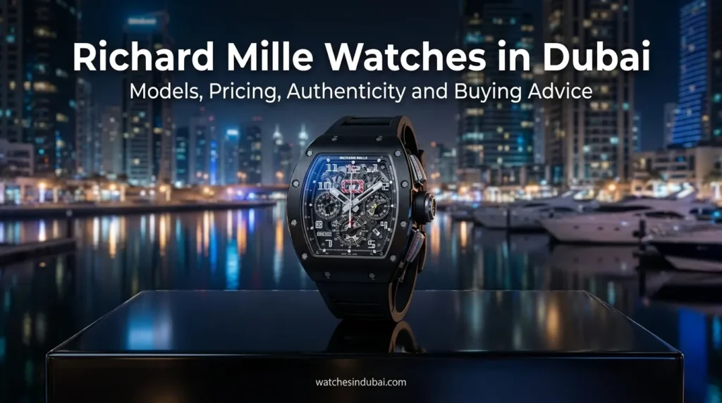 Richard Mille Watches in Dubai