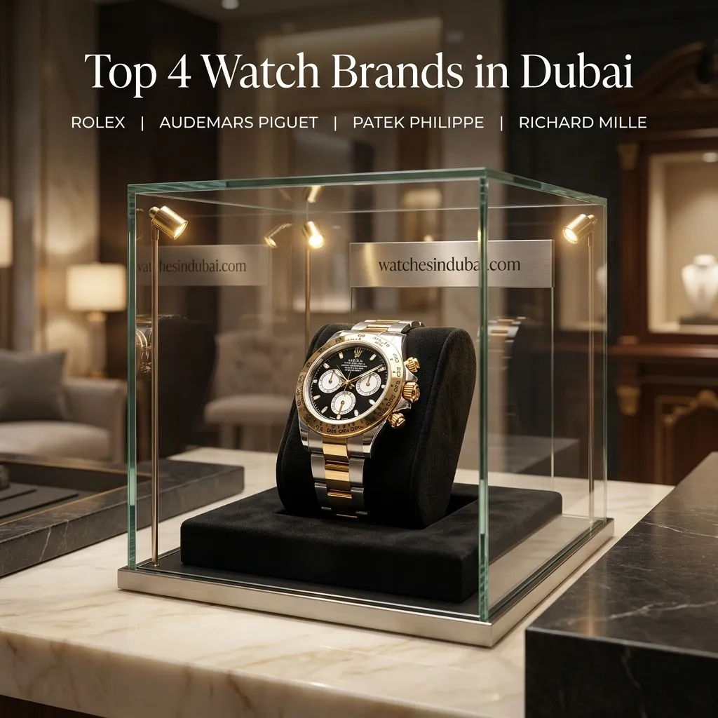 Top 4 Watch Brands in Dubai